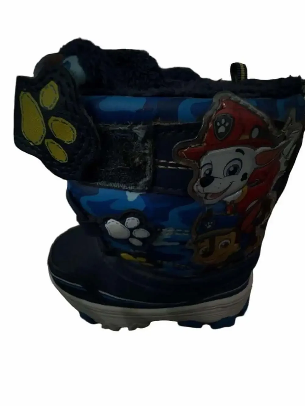 Paw Patrol Winter Boots Blue Navy Snow Boots Toddler